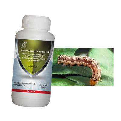 10 million PIB/mL HaNPV 2000IU/mL Bt HaNPV Kill Tobacco Chilli Pests Peru Cotton Professional Insecticide